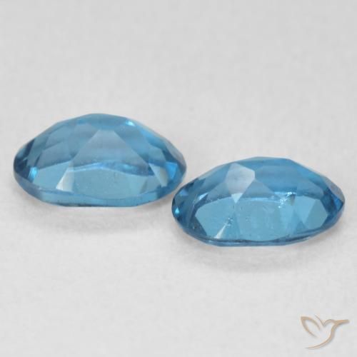Shop natural 1.18ct Bleu Londres Topaze gems, ovale, from Brésil at GemSelect. In stock, global shipping!