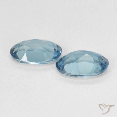 Shop natural 0.95ct Bleu Londres Topaze gems, ovale, from Brésil at GemSelect. In stock, global shipping!