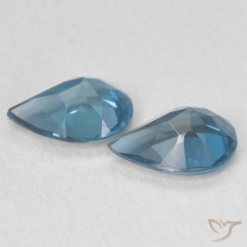 Shop natural 1.23ct Bleu Londres Topaze gems, En forme de poire, from Brésil at GemSelect. In stock, global shipping!