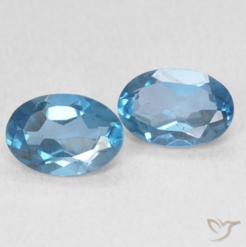 Shop natural 1.15ct Bleu Londres Topaze gems, ovale, from Brésil at GemSelect. In stock, global shipping!
