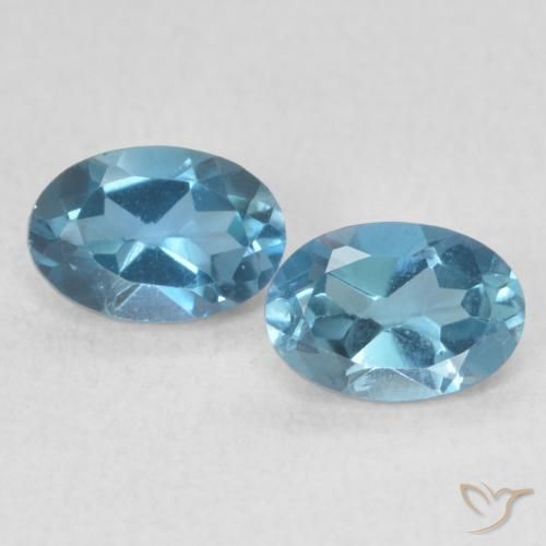 Shop natural 1.31ct Bleu Londres Topaze gems, ovale, from Brésil at GemSelect. In stock, global shipping!