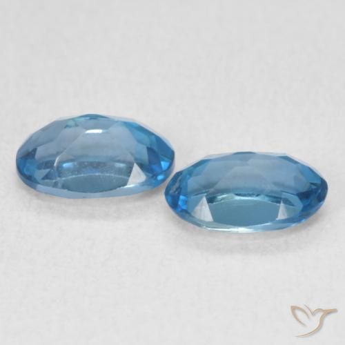 Shop natural 1.12ct Bleu Londres Topaze gems, ovale, from Brésil at GemSelect. In stock, global shipping!