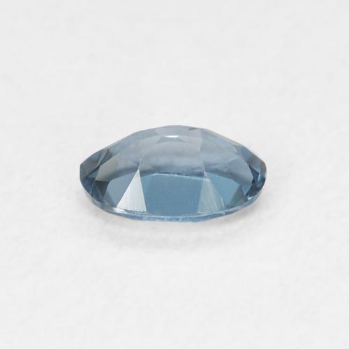 Topaze Bleu Londres naturelle ovale, 0.50 ct, VVS-VS
