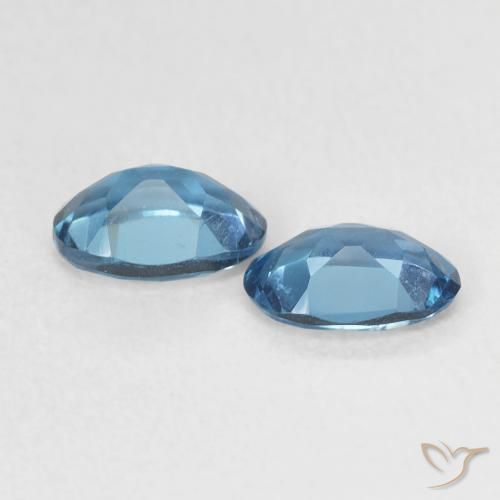 Shop natural 1.10ct Bleu Londres Topaze gems, ovale, from Brésil at GemSelect. In stock, global shipping!