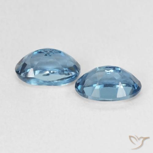 Shop natural 1.25ct Bleu Londres Topaze gems, ovale, from Brésil at GemSelect. In stock, global shipping!