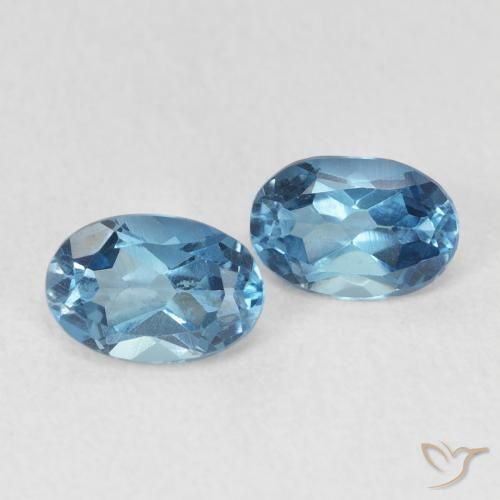 Shop natural 1.19ct Bleu Londres Topaze gems, ovale, from Brésil at GemSelect. In stock, global shipping!