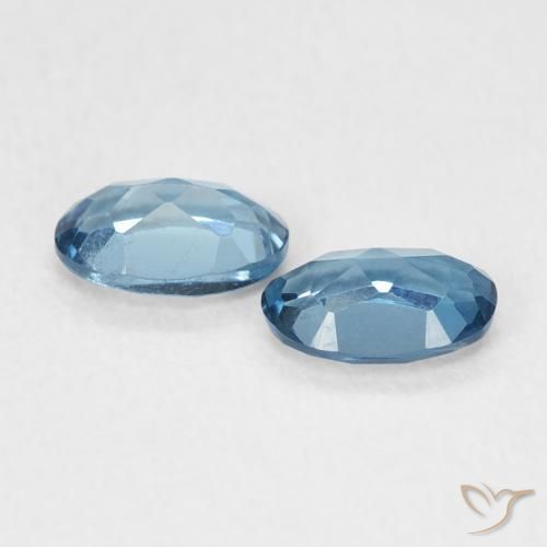 Shop natural 1.05ct Bleu Londres Topaze gems, ovale, from Brésil at GemSelect. In stock, global shipping!