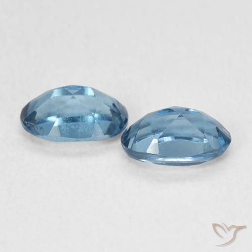 Shop natural 1.20ct Bleu Londres Topaze gems, ovale, from Brésil at GemSelect. In stock, global shipping!