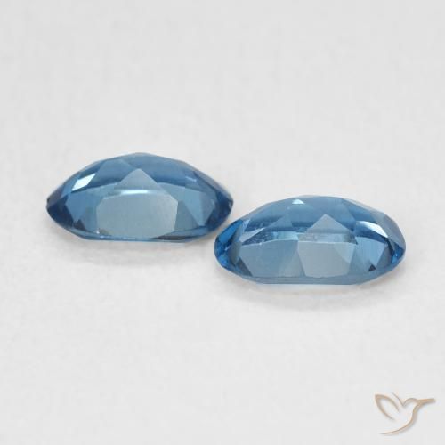 Shop natural 1.13ct Bleu Londres Topaze gems, ovale, from Brésil at GemSelect. In stock, global shipping!