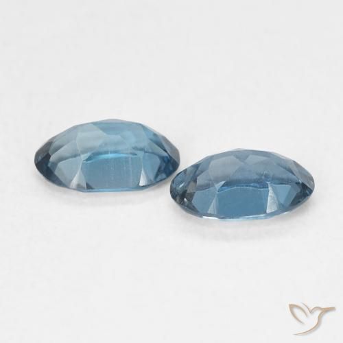 Shop natural 0.97ct Bleu Londres Topaze gems, ovale, from Brésil at GemSelect. In stock, global shipping!