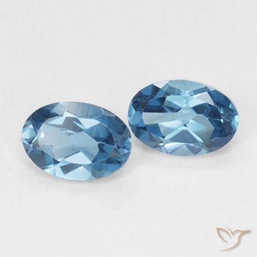 Shop natural 1.19ct Bleu Londres Topaze gems, ovale, from Brésil at GemSelect. In stock, global shipping!