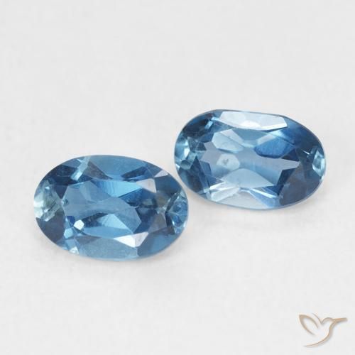 Shop natural 1.19ct Bleu Londres Topaze gems, ovale, from Brésil at GemSelect. In stock, global shipping!