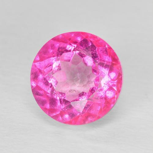 Topaze Rose foncé naturelle Tour, 4.03 ct, VVS-VS