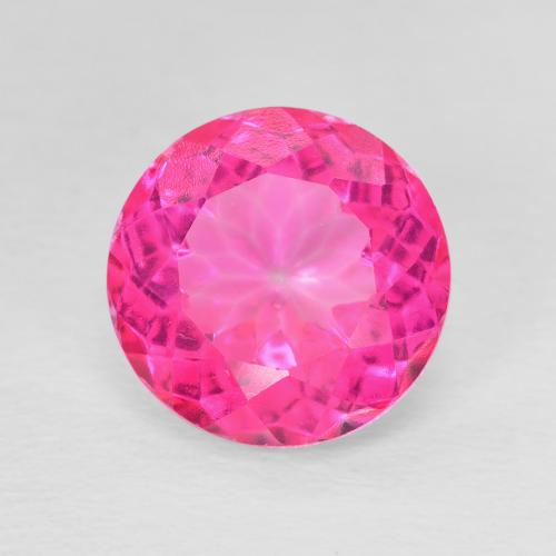 5.76ct Naturel Rose vif Topaze, Tour, VVS