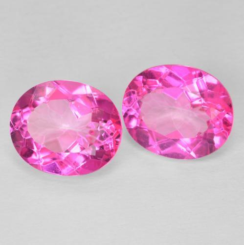 Shop natural 11.57ct Magenta profond Topaze gems, ovale, from Brésil at GemSelect. In stock, global shipping!