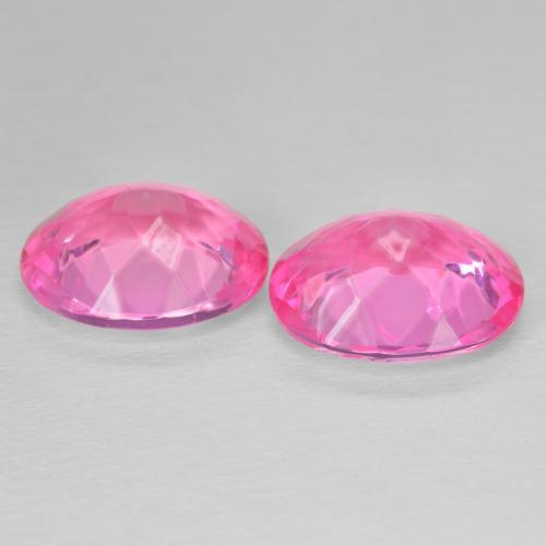Shop natural 10.71ct Medium Dark-Pink Topaze gems, ovale, from Brésil at GemSelect. In stock, global shipping!