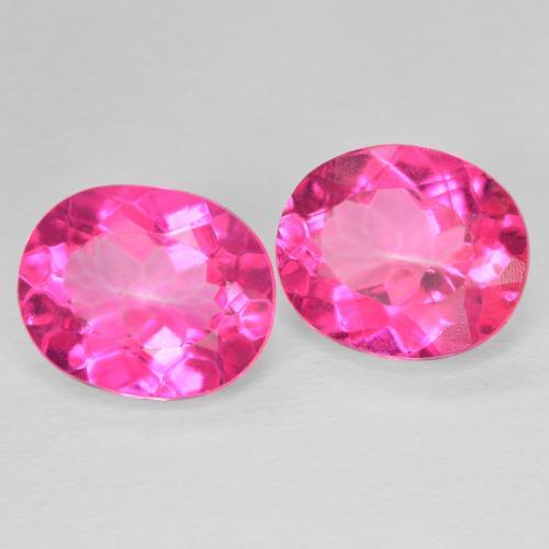 Shop natural 10.97ct Magenta profond Topaze gems, ovale, from Brésil at GemSelect. In stock, global shipping!