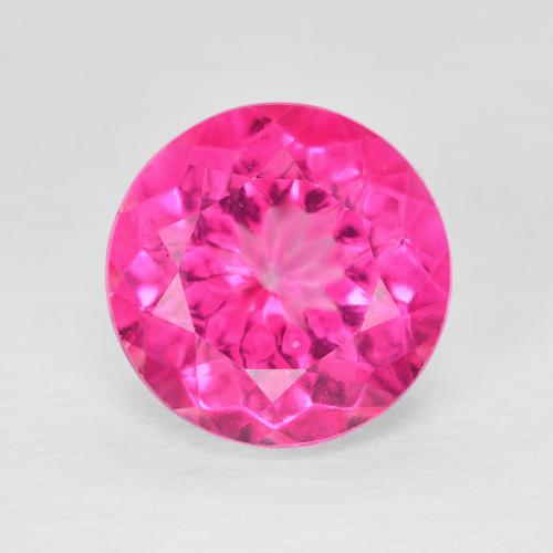 6.07ct Naturel Rose vif Topaze, Tour, VVS
