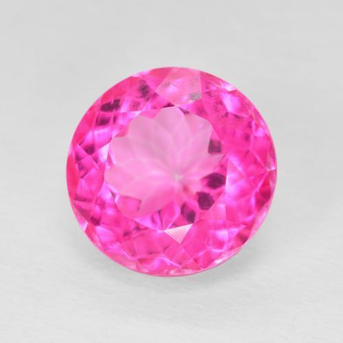 Topaze Rose foncé naturelle Tour, 6.82 ct, VVS
