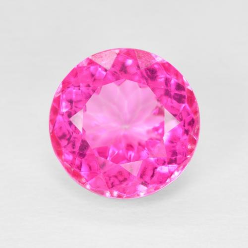 6.32ct Naturel Rose vif Topaze, Tour, VVS