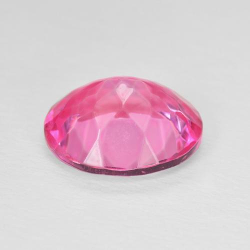 Topaze Rose vif naturelle ovale, 5.80 ct, VVS-VS