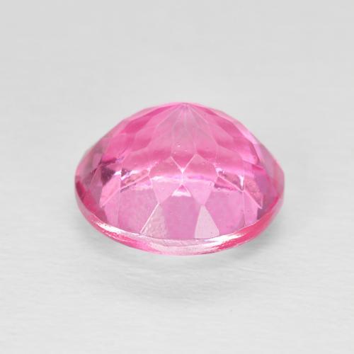 Topaze rose naturelle coupe roude, 3,70 ct, VVS-VS