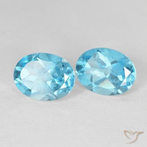 Shop natural 4.90ct Bleu ciel Topaze gems, ovale, from Brésil at GemSelect. In stock, global shipping!