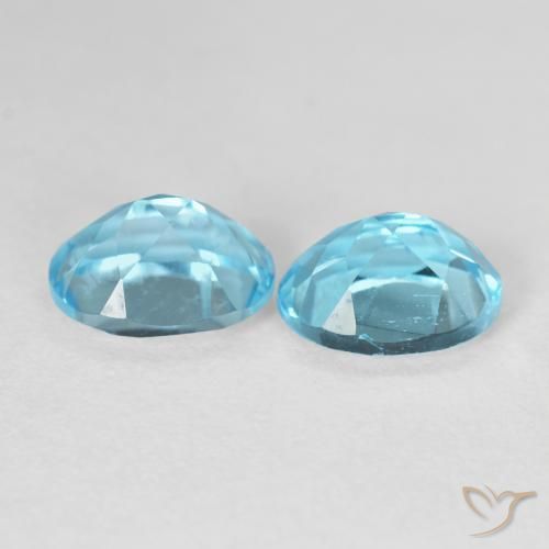 Shop natural 4.90ct Bleu ciel Topaze gems, ovale, from Brésil at GemSelect. In stock, global shipping!