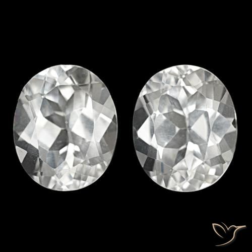 Shop natural 11.70ct Blanc chaud Topaze gems, Coupe ovale, from Brésil at GemSelect. In stock, global shipping!
