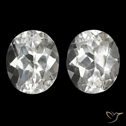 Shop natural 12.08ct Blanc Topaze gems, Coupe ovale, from Brésil at GemSelect. In stock, global shipping!