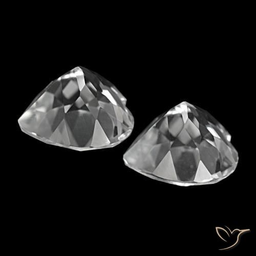 Shop natural 8.76ct Blanc Topaze gems, Forme de coeur, from Brésil at GemSelect. In stock, global shipping!
