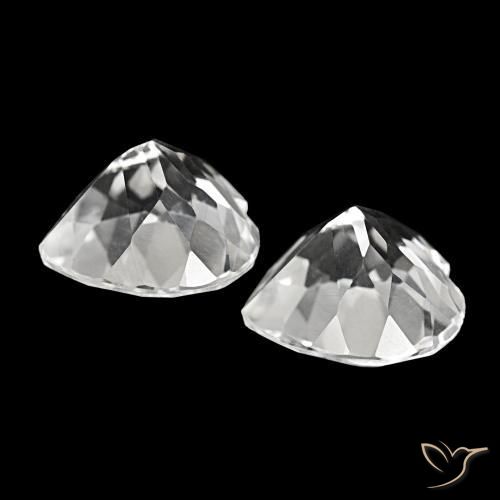 Shop natural 8.62ct Blanc Topaze gems, Forme de coeur, from Brésil at GemSelect. In stock, global shipping!