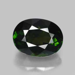 Tourmaline  naturelle coupe ovale, 4,75 ct, VVS