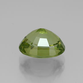 Tourmaline vert naturelle coupe ovale, 2,76 ct, VVS