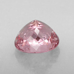 Tourmaline rose naturelle coupe ovale, 4,57 ct, VS-SI