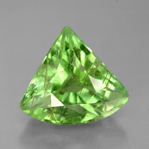 Tourmaline vert naturelle forme fantaisie, 3,94 ct, SI