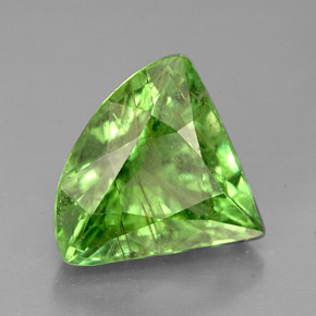 Tourmaline vert naturelle forme fantaisie, 3,94 ct, SI