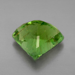 Tourmaline vert naturelle forme fantaisie, 3,94 ct, SI