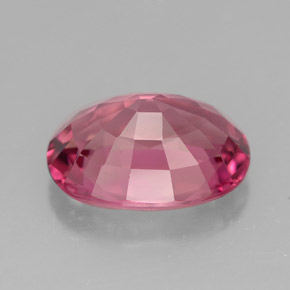 Tourmaline rose naturelle coupe ovale, 4,32 ct, VVS-VS