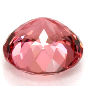 Tourmaline rose naturelle coupe roude, 1,70 ct, VVS