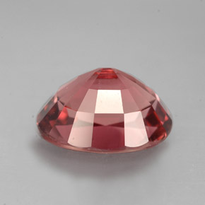 Tourmaline rose naturelle coupe ovale, 4,52 ct, VVS