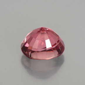 Tourmaline rose naturelle coupe ovale, 2,57 ct, VVS-VS