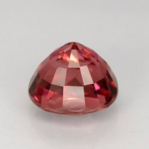 Tourmaline rose naturelle coupe ovale, 2,20 ct, VVS