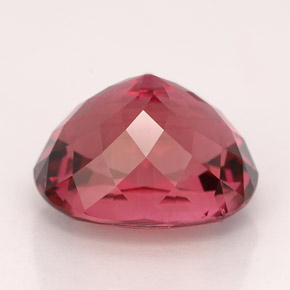 Tourmaline rouge naturelle coupe ovale, 5,16 ct, VVS