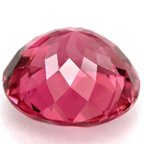 Tourmaline rose naturelle coupe roude, 4,02 ct, VS