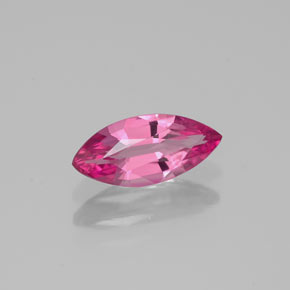 Tourmaline rose naturelle marquise, 0,68 ct, VVS-VS
