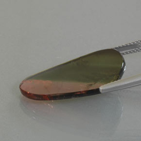 Tourmaline multicolore naturelle forme fantaisie, 9,45 ct, transparent