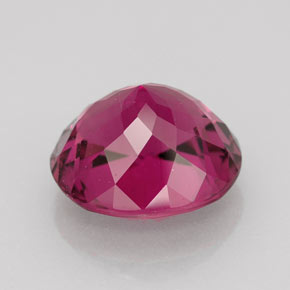 Tourmaline violet naturelle coupe ovale, 4,85 ct, VS-SI