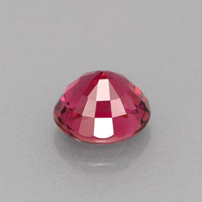 Tourmaline rose naturelle coupe ovale, 0,89 ct, VVS-VS