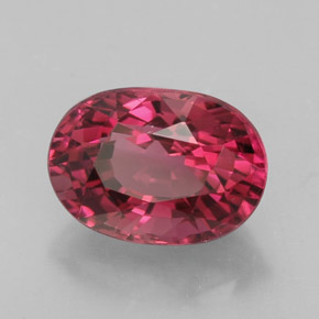 Tourmaline rose naturelle coupe ovale, 2,91 ct, VVS-VS